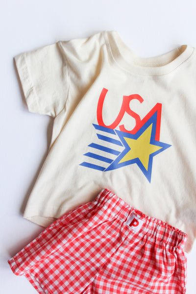 retro USA tee