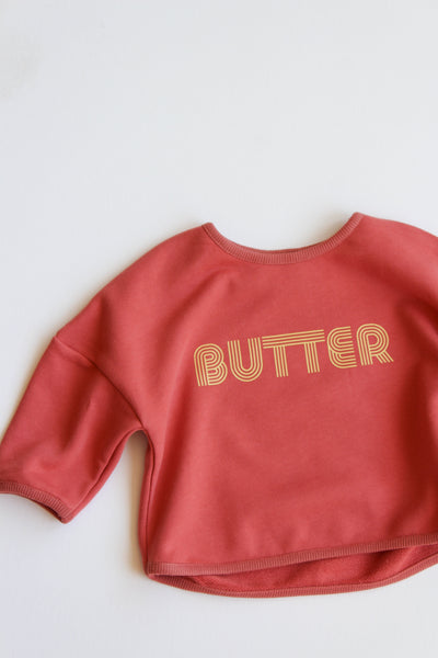 70's butter sweatshirt
