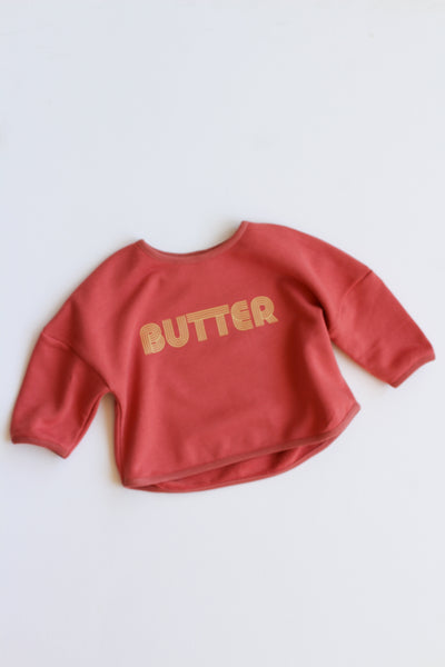 70's butter sweatshirt