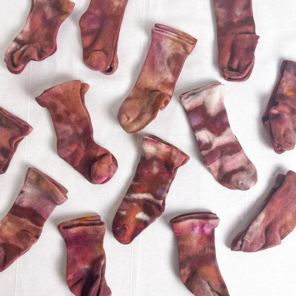 tie-dye socks
