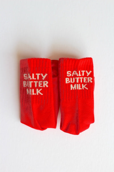 salty buttermilk socks