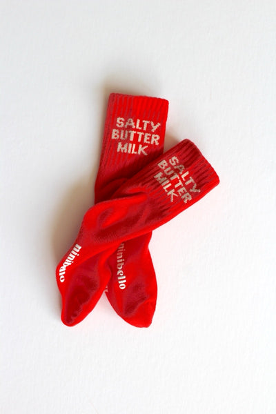 salty buttermilk socks