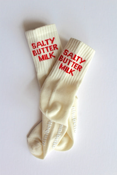 salty buttermilk socks