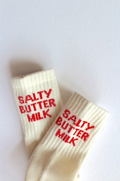 salty buttermilk socks