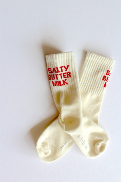 salty buttermilk socks