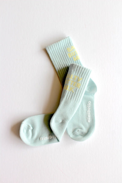 salty buttermilk socks /  pastel edition