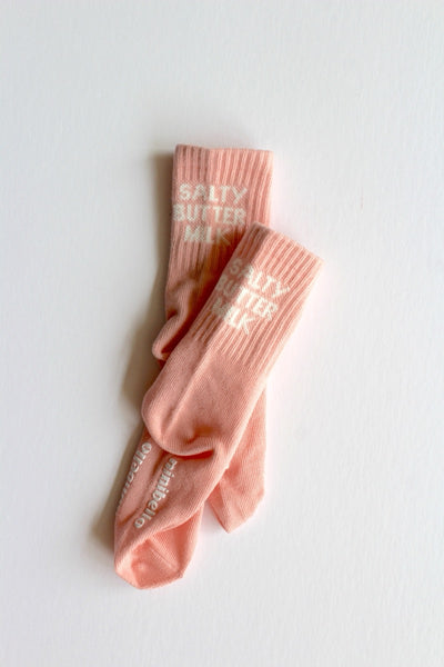 salty buttermilk socks /  pastel edition