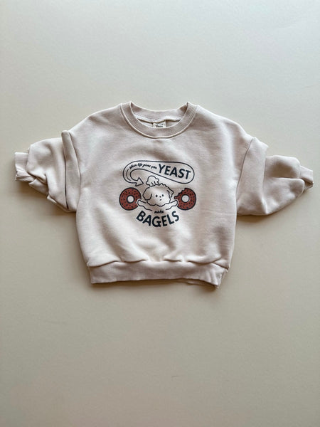 bagel sweatshirt