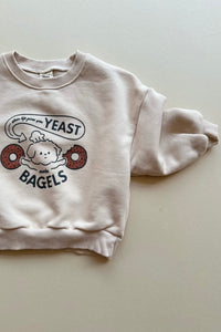 bagel sweatshirt