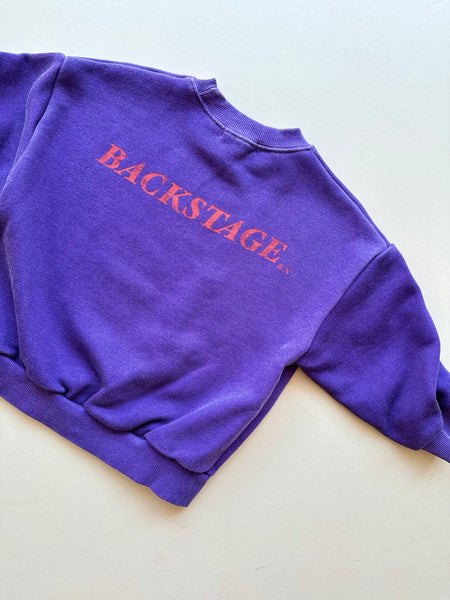 backstage sweatshirt