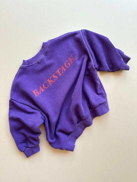 backstage sweatshirt