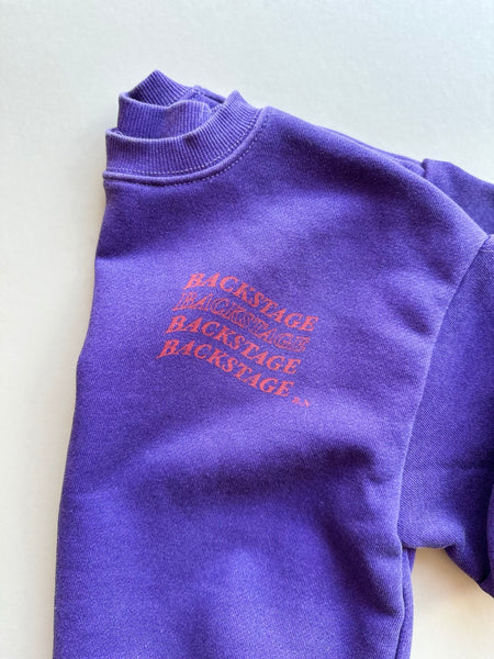 backstage sweatshirt