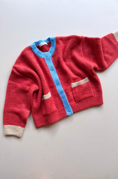 red bird cardi