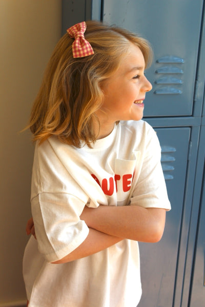 cottage hair bow