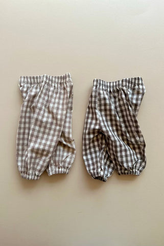 shades of gingham pants