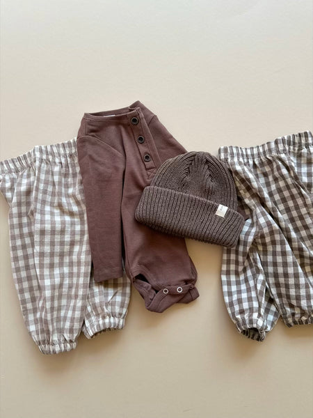 shades of gingham pants