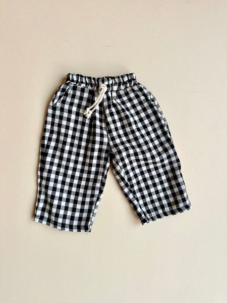 gingham lucky pants