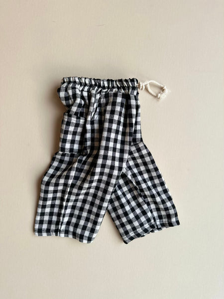 gingham lucky pants