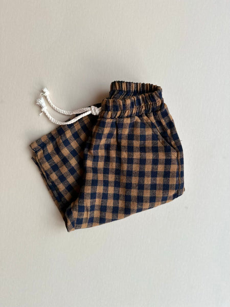 gingham lucky pants