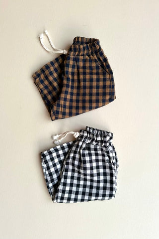 gingham lucky pants