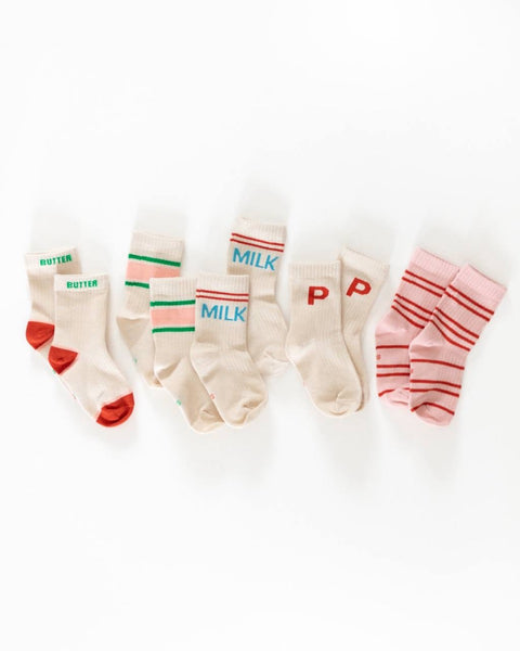 grocery list sock collection / 5-pack