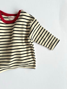 just me stripe tee