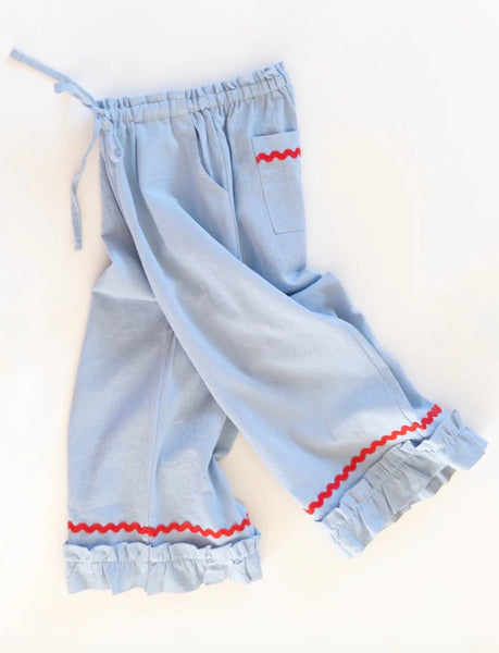 kid's ruffle pants