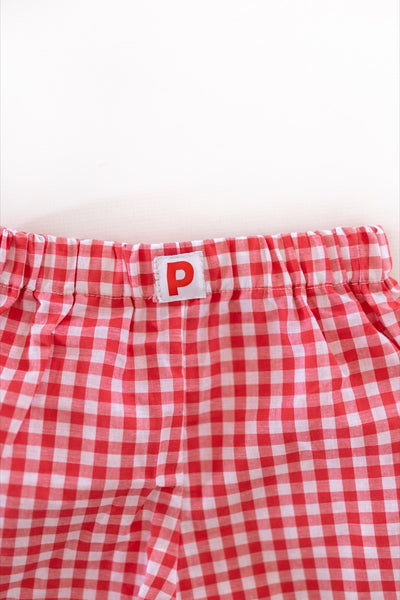 pigeon gingham shorts