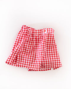 pigeon gingham shorts