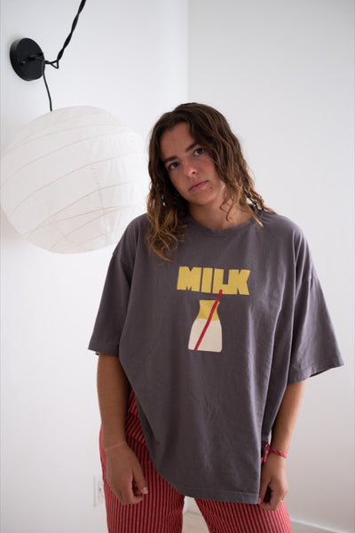 woman's milk tee