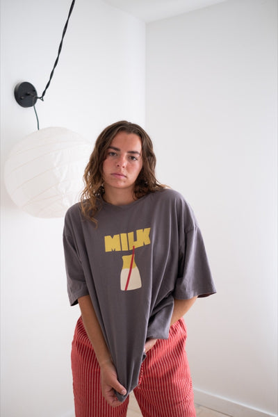 woman's milk tee