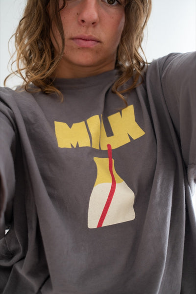 woman's milk tee