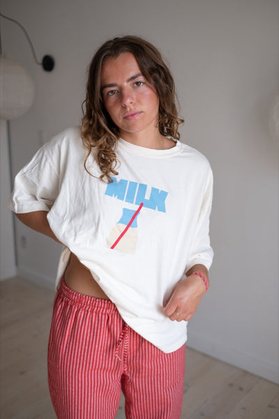 woman's milk tee