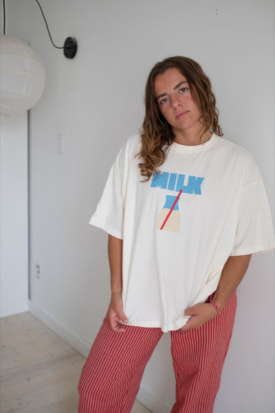 woman's milk tee