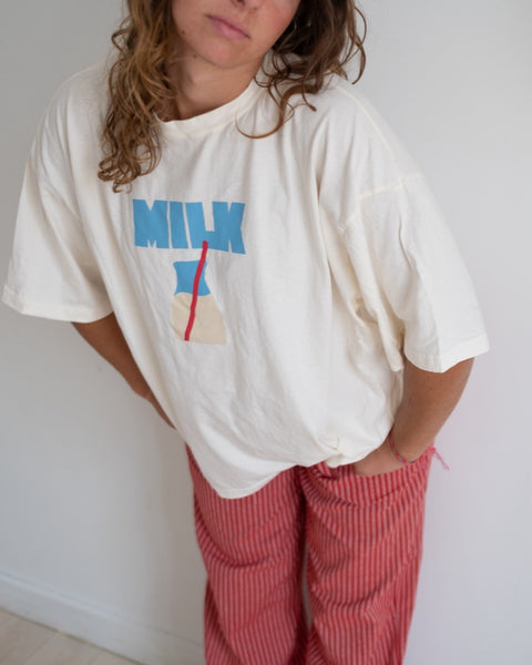 woman's milk tee