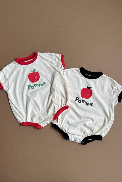 apple romper