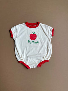 apple romper