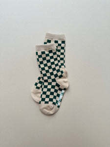 checkerboard socks