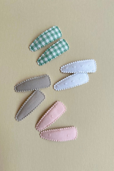 petite hair clips - set of 4