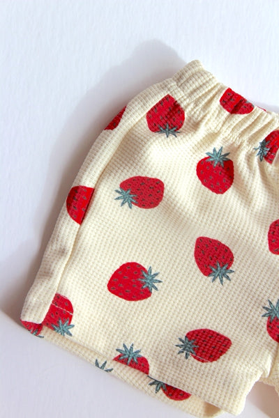 strawberry jam shorts