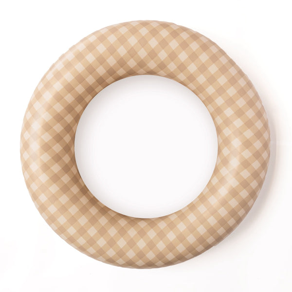 inflatable checkered ring for kids 