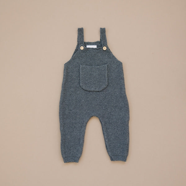 knit pocket overalls