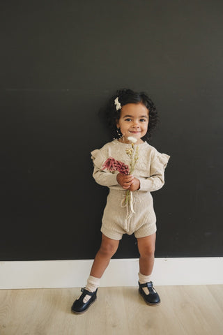 chunky knit shorties