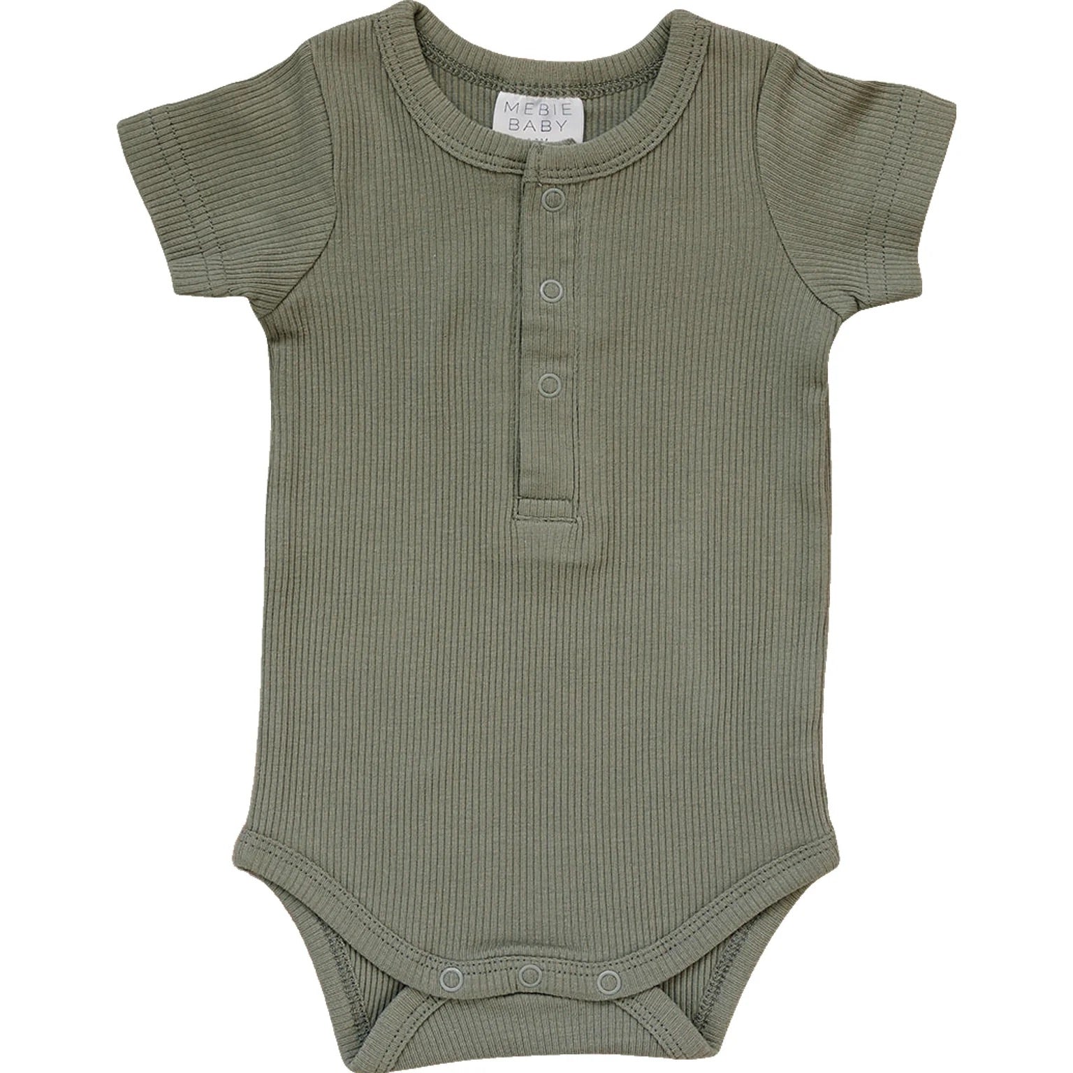 organic cotton onesie / green