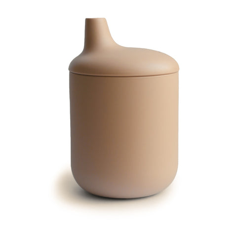 silicone sippy cup / natural
