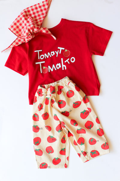 tomato trousers