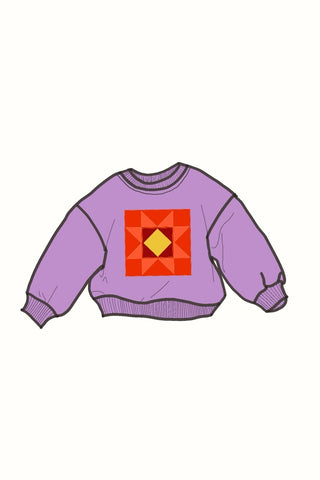PREORDER: quilted crew