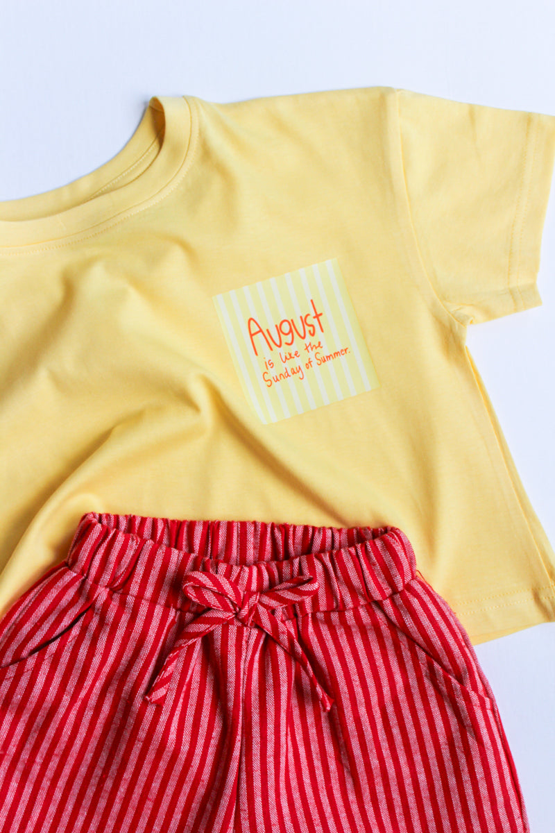 limited edition: august tee