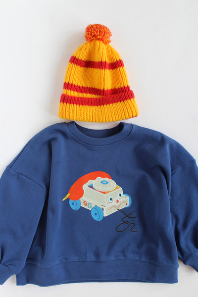blue chatterbox crewneck