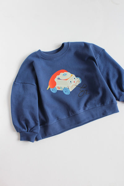 blue chatterbox crewneck